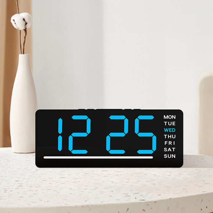 Digital LED Alarm Clock with Large, Clear Display and Multiple Alarm Functions