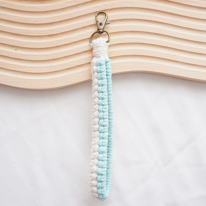 Macramé Keychain Holder