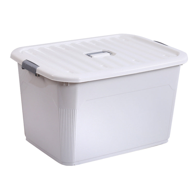 Practical storage box with lid