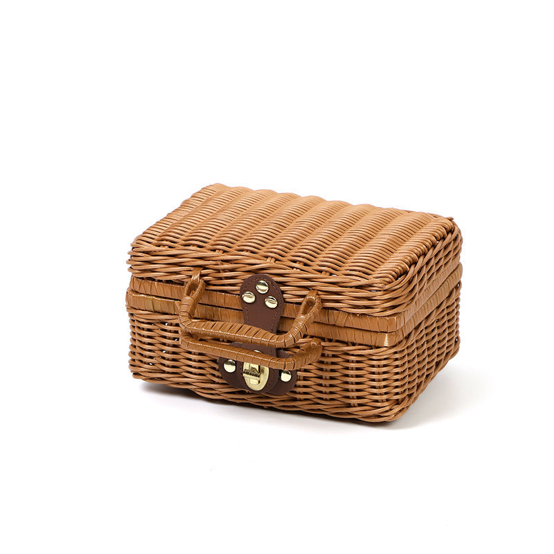 Decorative Woven Keepsake Box
