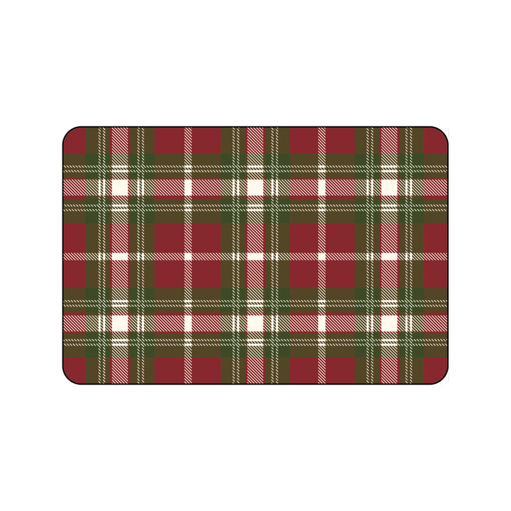 Festive Tartan Non-Slip Desk and Table Protector