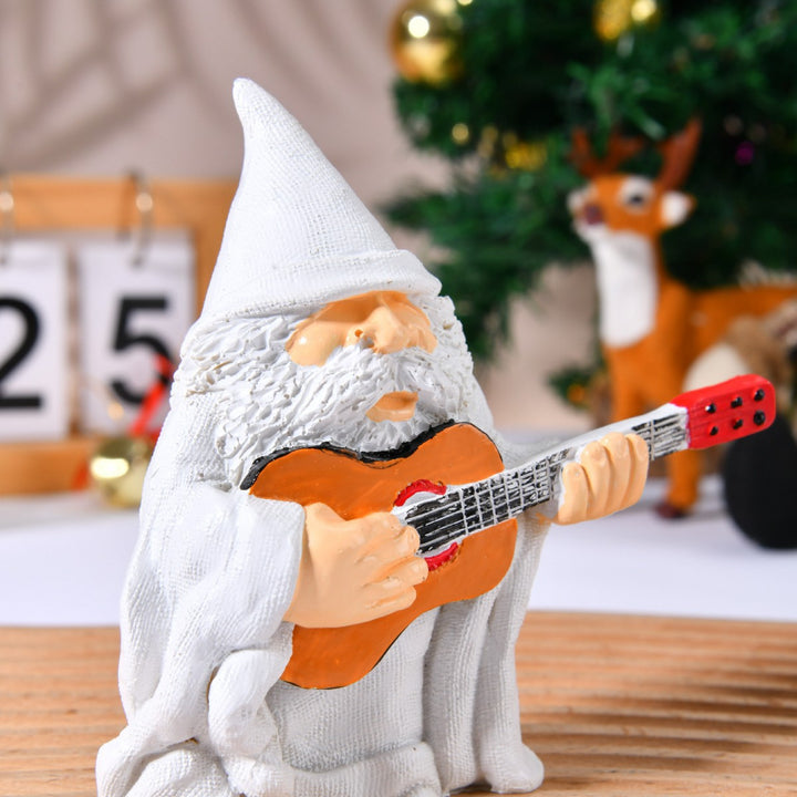 Decorative Musician Gnome Figurine