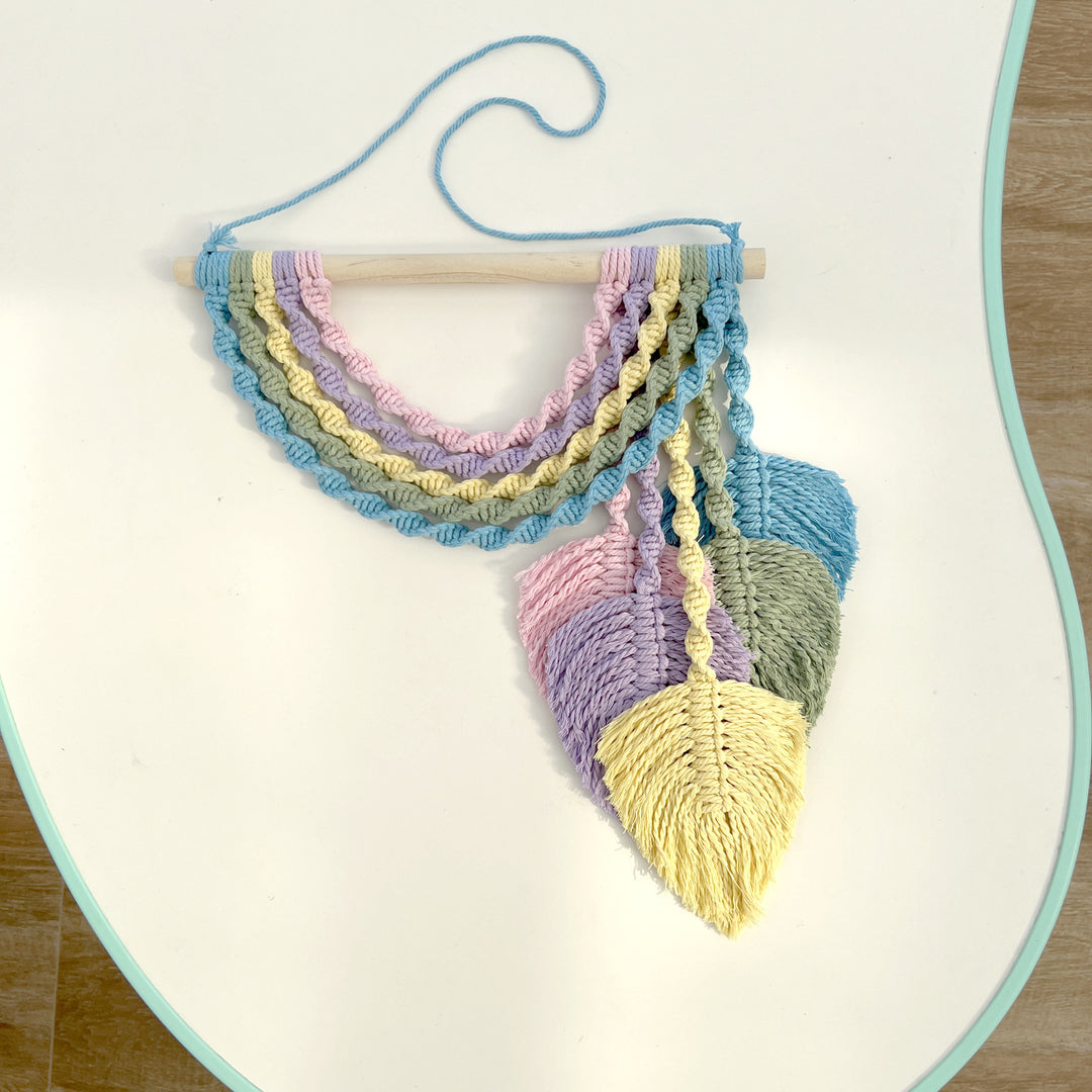 Macrame Leaf Wall Art Decor