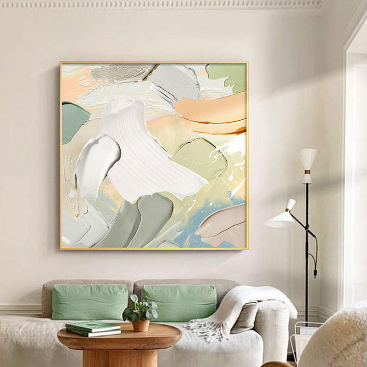 Abstract Paint Texture Wall Art