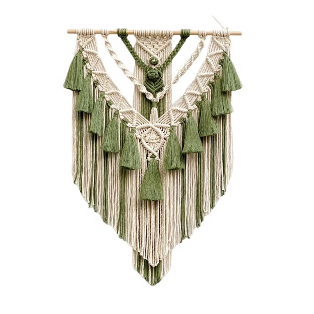 Macrame Wall Hanging with Fringes