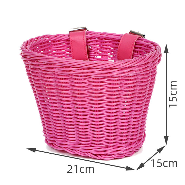 Woven Storage Basket with Handles