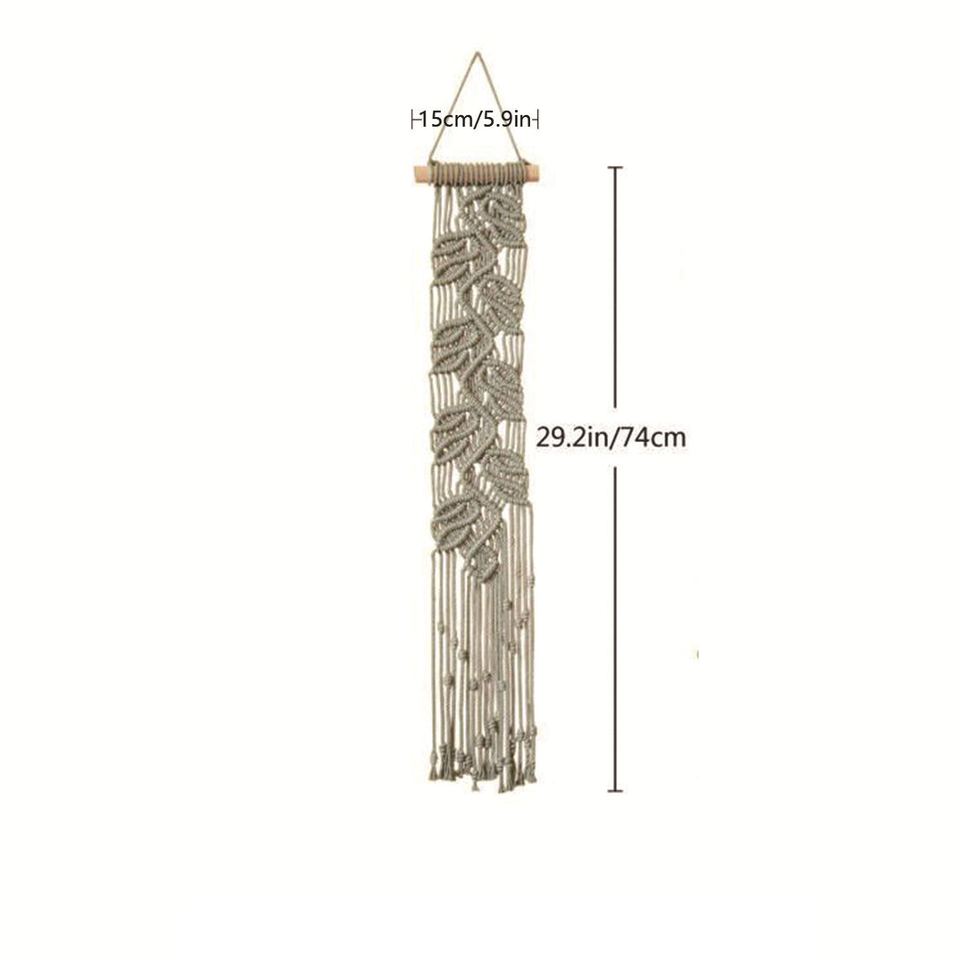 Macrame Leaf Wall Art Decor