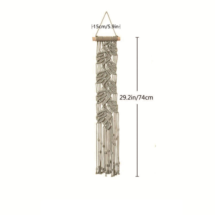 Macrame Leaf Wall Art Decor