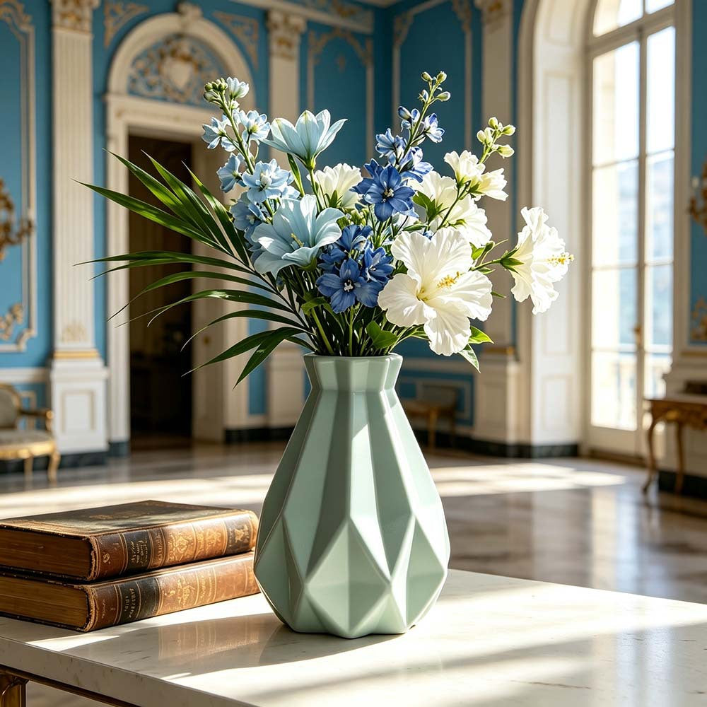 Elegant Geometric Shaped Vase