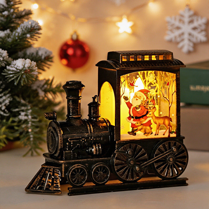 Christmas LED Pull Lantern