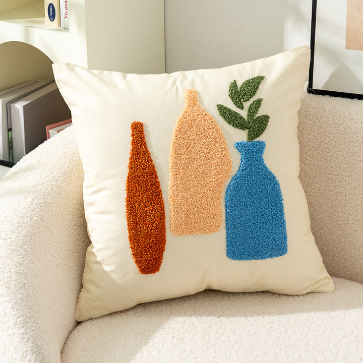 Textured Decorative Accent Throw Pillow