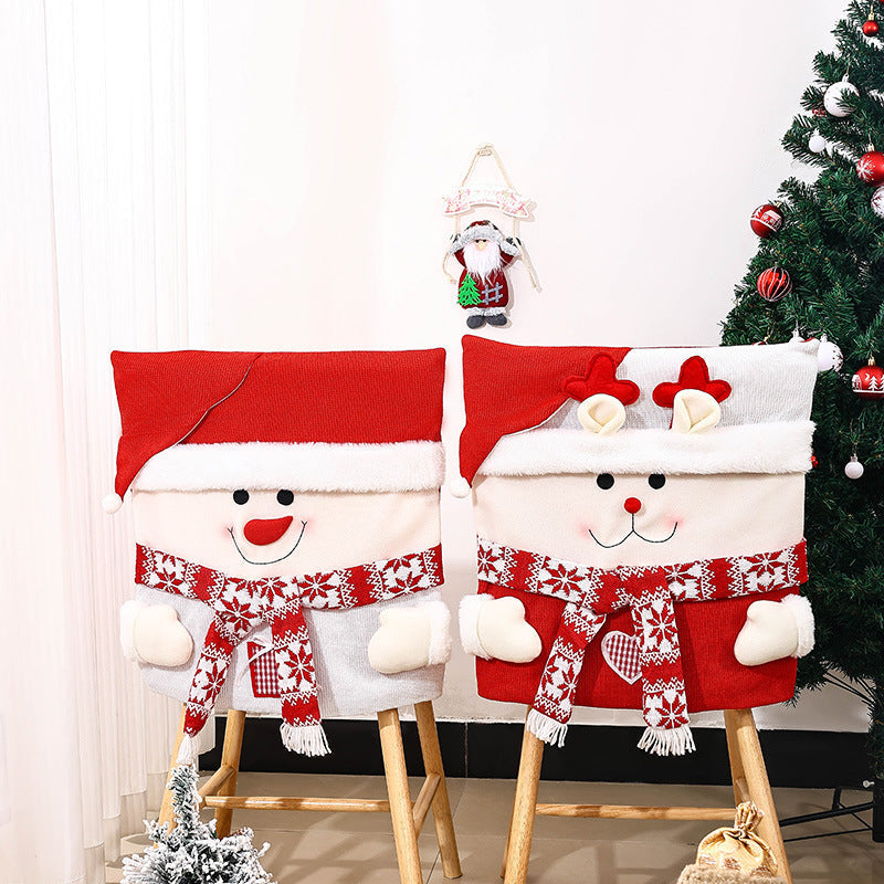 Festive Christmas Chair Cover