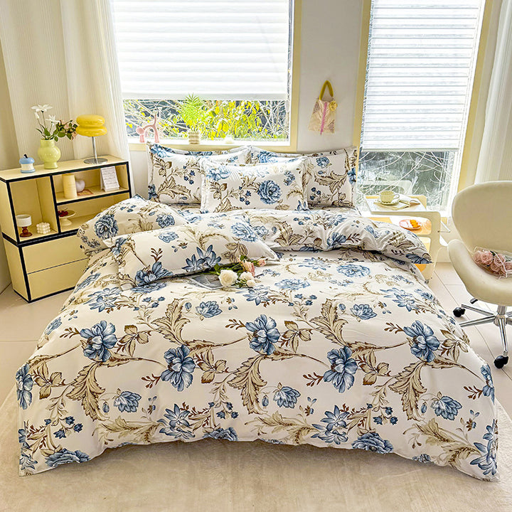 Floral Patterned Duvet Cover Set