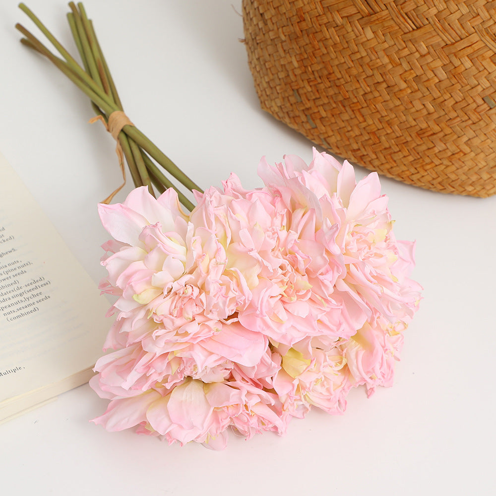 Artificial Peony Bouquet