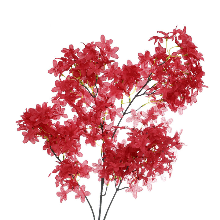 Artificial flower branch with delicate details