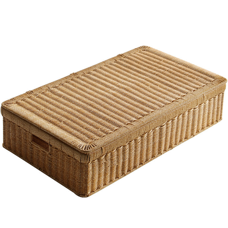 Handwoven Decorative Storage Trunk