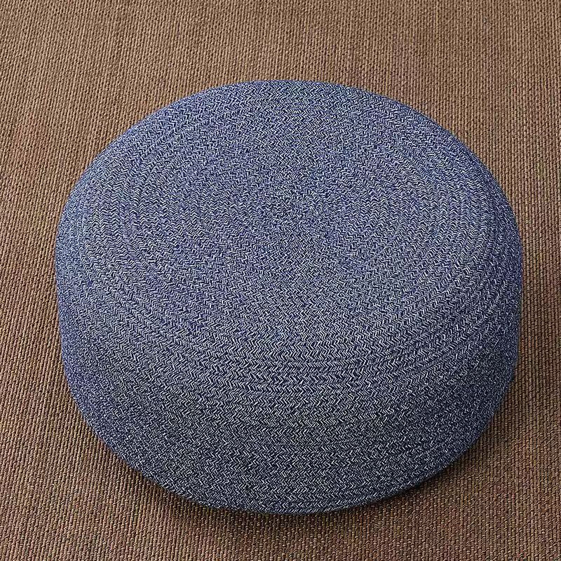 Handcrafted seat pouf