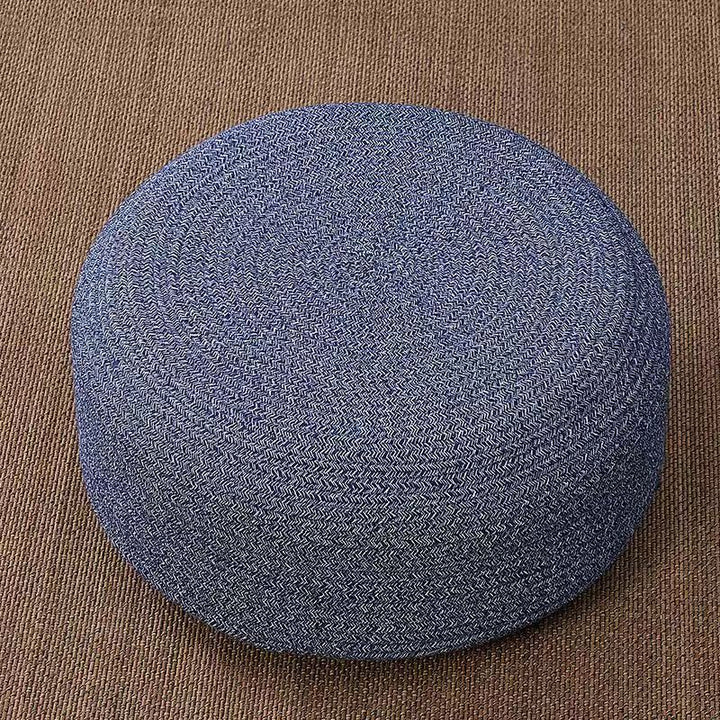Handcrafted seat pouf