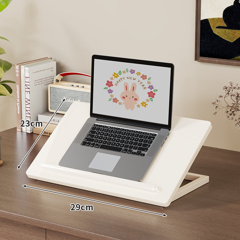 Ergonomic Adjustable Tilting Laptop Stand with Anti-Slip Stop