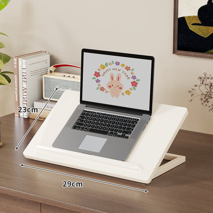 Ergonomic Adjustable Tilting Laptop Stand with Anti-Slip Stop