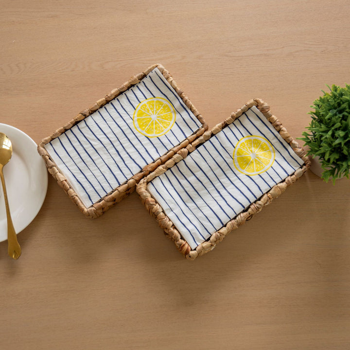 Handcrafted Woven Storage Cube