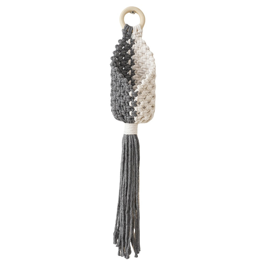 Macramé Plant Holder with Decorative Hanging Design
