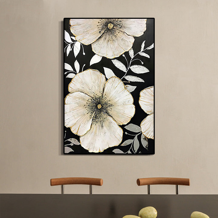 Floral Canvas Wall Decor