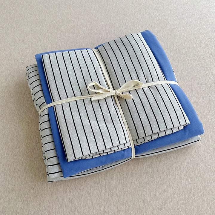 Premium Striped Bedding Set