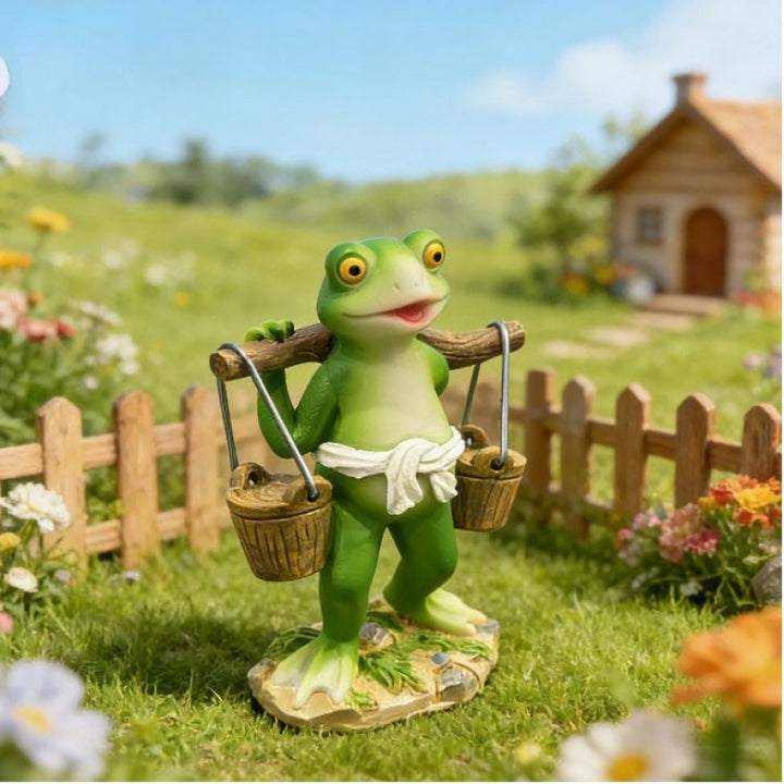 Playful Frog Decor