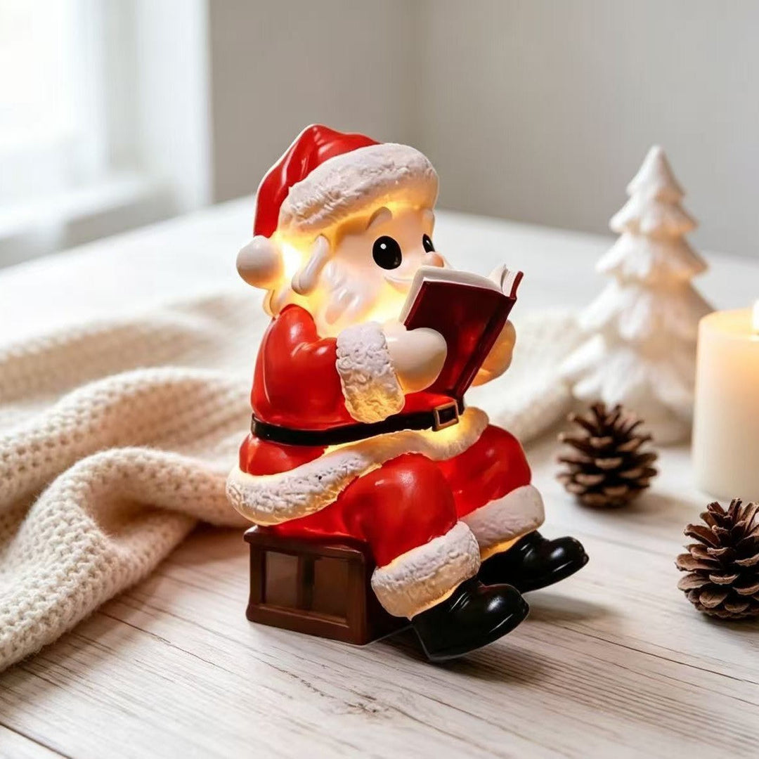 Decorative Santa Lamp