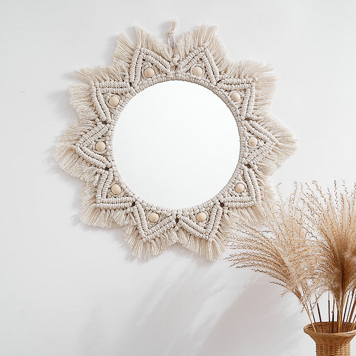 Macrame Wall Mirror