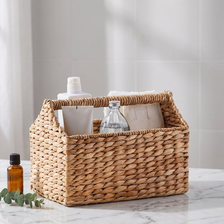 Practical storage basket with handle