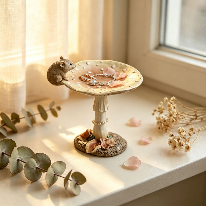 Decorative Mushroom Figurine