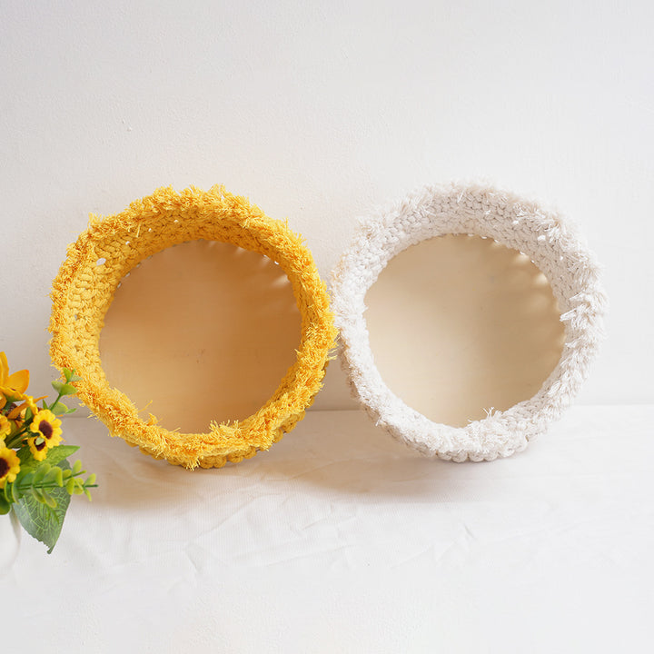 Decorative Macrame Storage Basket