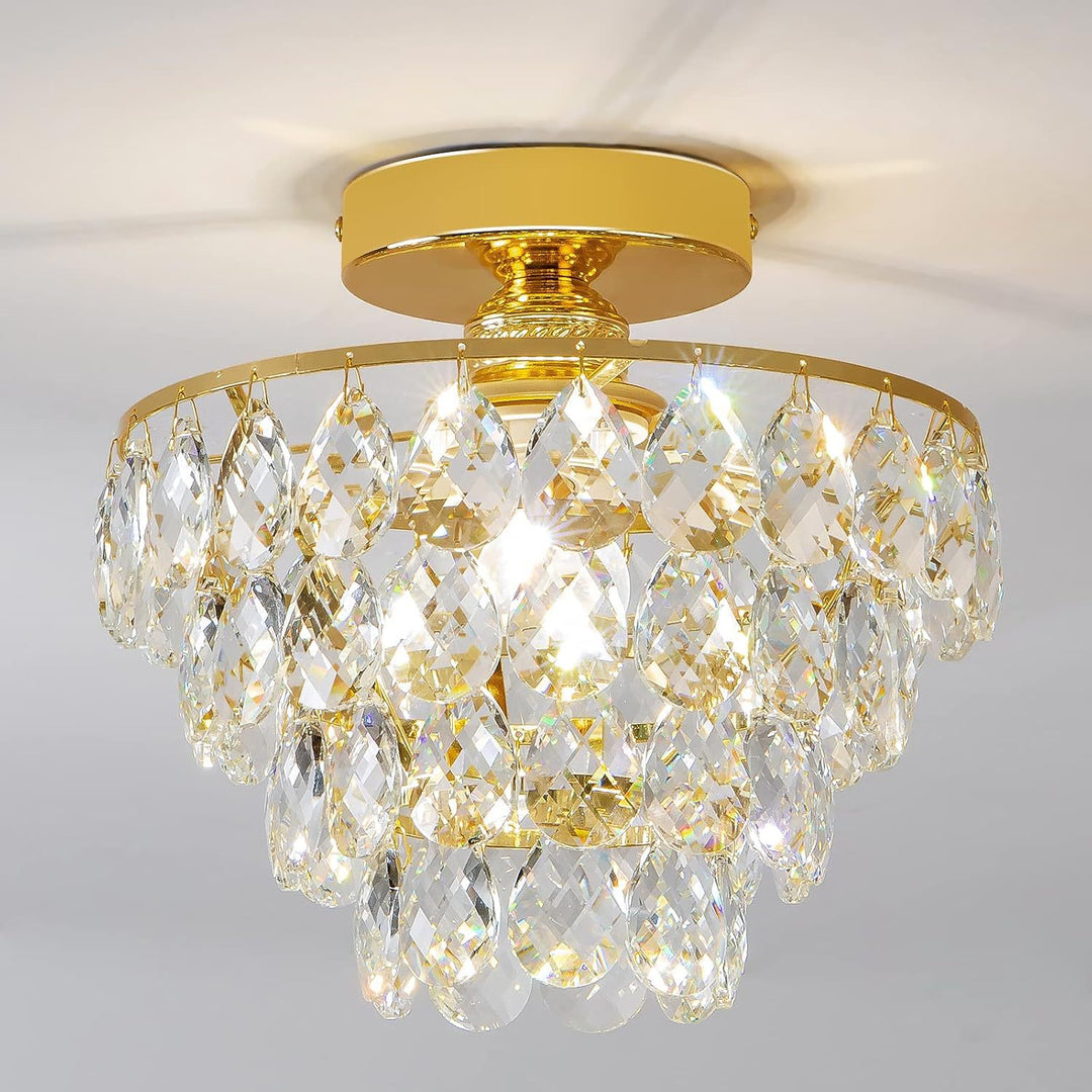 Elegant Crystal Drop Chandelier