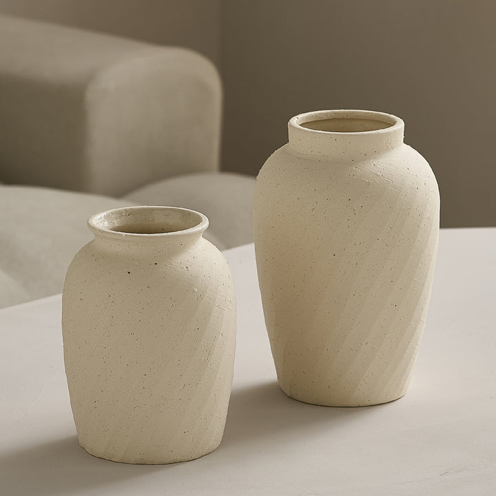 Elegant and modern ceramic vase