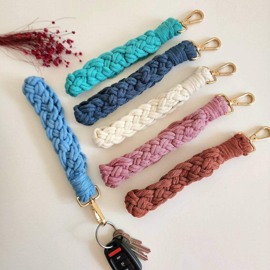 Braided Keychain Holder