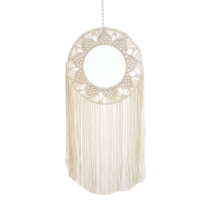 Bohemian Macramé Hanging Mirror