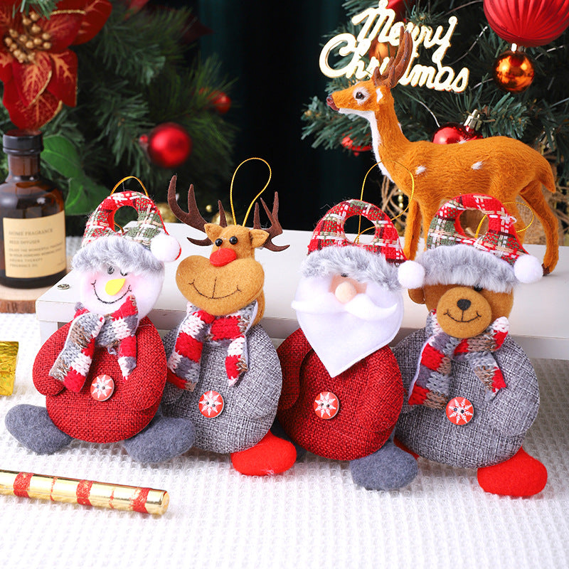 Decorative Christmas reindeer pendant