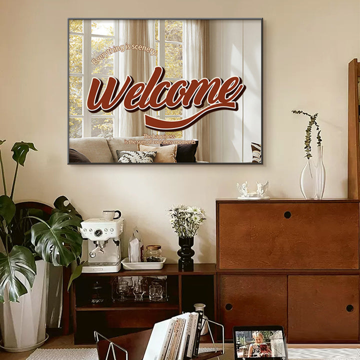 Decorative Welcome Wall Art