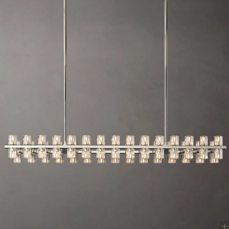 Modern Crystal Circle Light