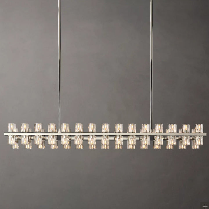 Modern Crystal Circle Light