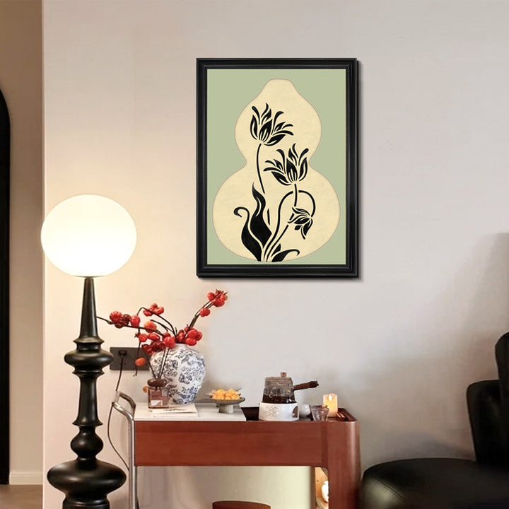 Decorative Framed Bird Silhouette Wall Art