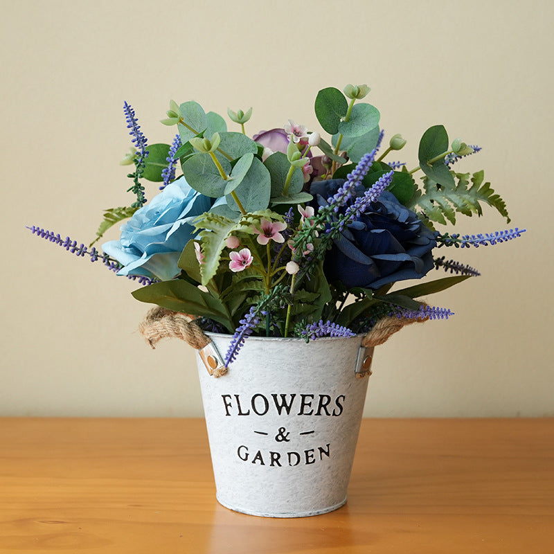 Decorative artificial flower bouquet