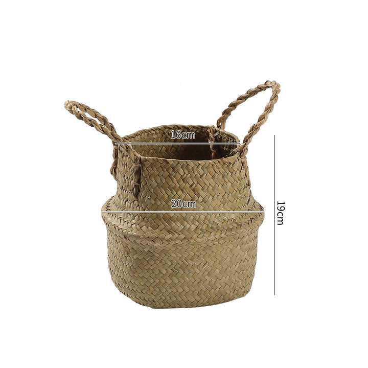 Handcrafted Woven Storage Bucket