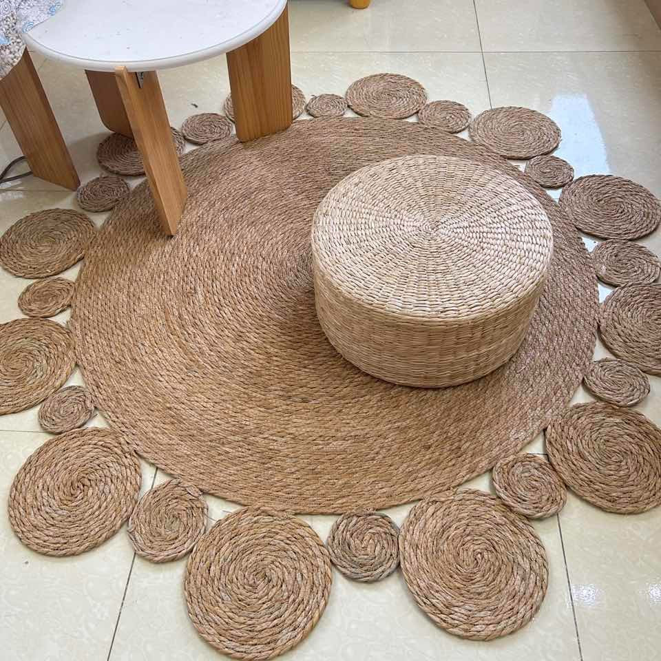 Natural fiber carpet