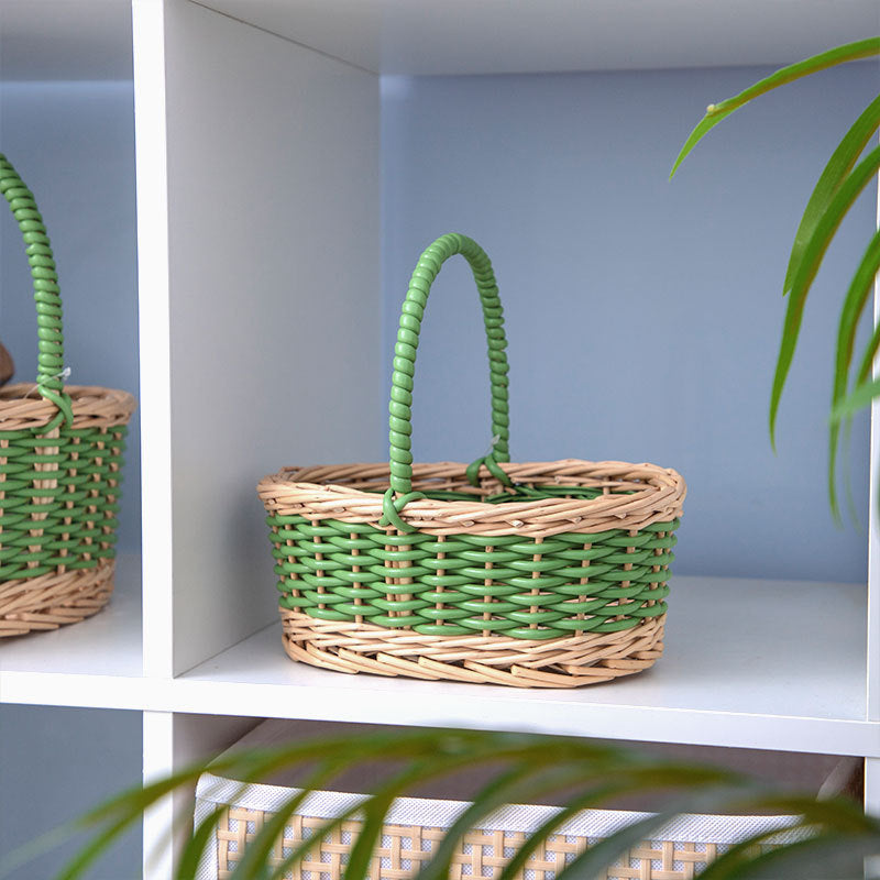 Decorative Woven Flower Basket