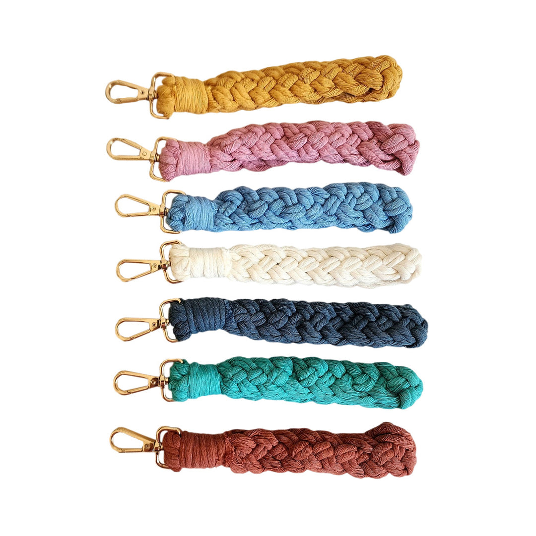 Braided Keychain Holder