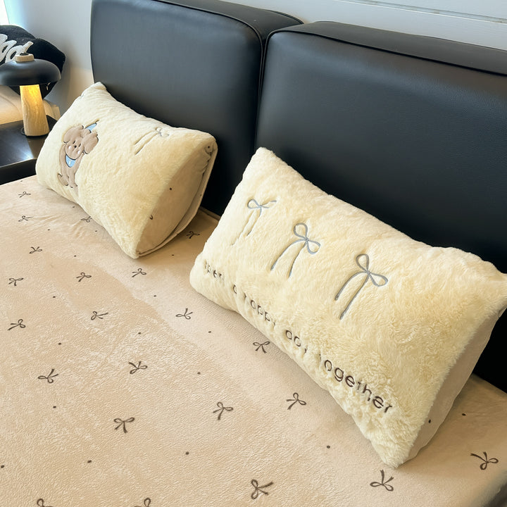 Plush Fleece Comforter Set