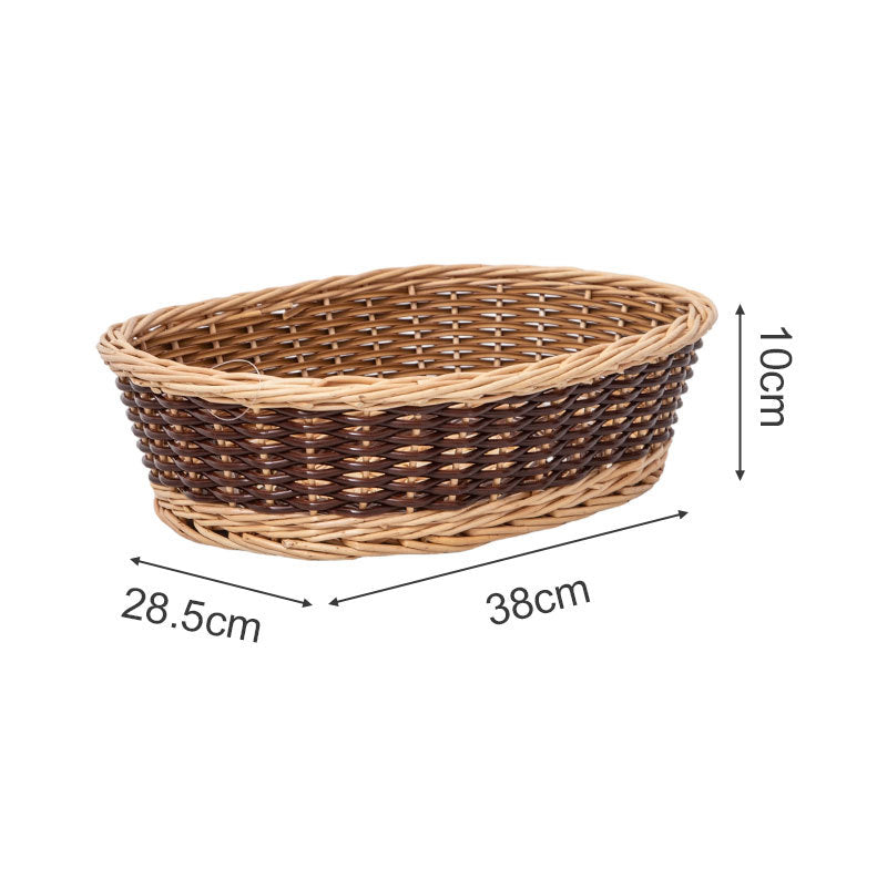 Rustic woven basket